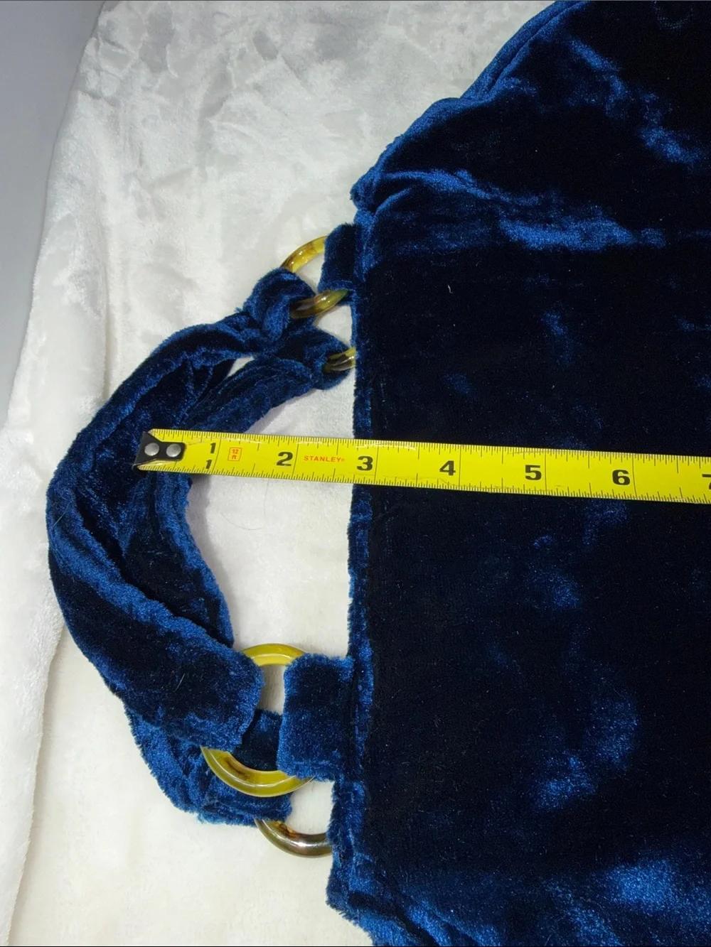 Vintage Diesel Blue Velvet Venice Gondola Print Hobo Handbag Y2K Shoulder Bag